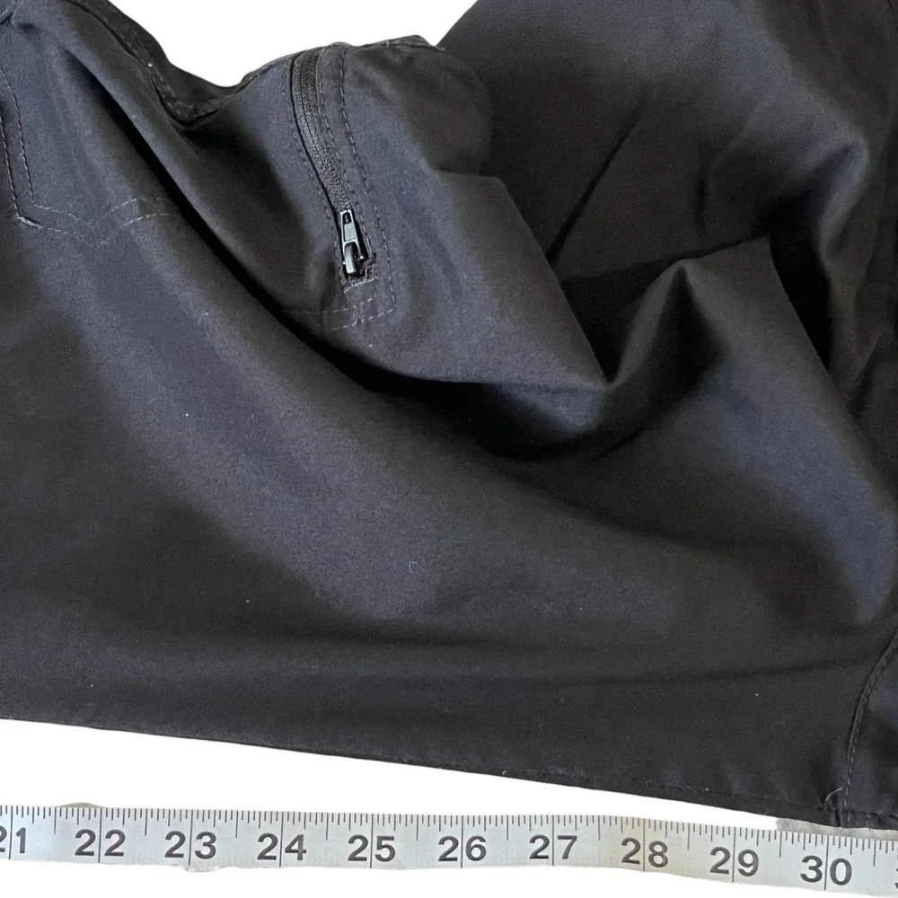 Wrangler Outdoor All Terrain Cargo Pants Men 38x30 Black Straight Fit - Picture 6 of 6